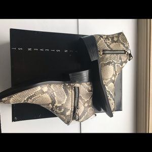 Steven by Steve Madden Hickory Leather Boots